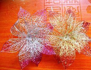 供应网大圣叶圣诞塑料叶子 点亮节日创意与工艺的绿色选择