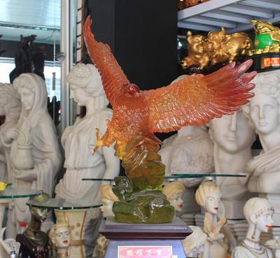 鹏程万里，雄鹰展翅——老鹰工艺品创意摆件 大气寓意，匠心之礼